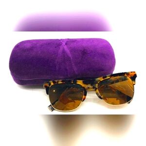 DOLCE & GABBANA DG 4305 512/W4 HAVANA GOLD AUTHENTIC SUNGLASSES w COA